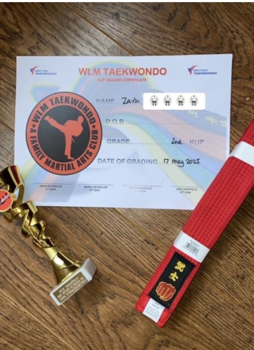 MaghullHighsch's tweet image. 🌟 Rewards and Celebration Week 🌟 Congratulations to Zaira (Y8) who has achieved her Red Belt in Taekwondo. Zaira was also awarded the trophy for the ‘Most Improved Student’. Her next belt is Red and Black and then onto her Black Belt! Well done, Zaira - we are so proud of you!