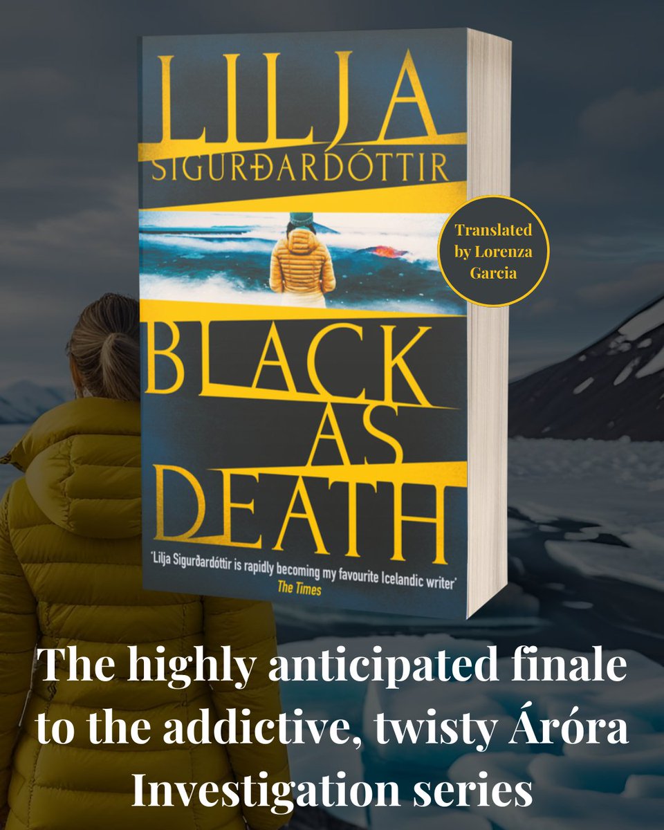 Bibliotreasures's tweet image. I'm thrilled to be part of today's cover reveal for the highly anticipated finale in the Arora Investigation Series, #BlackAsDeath by @LiljaWriter
Out October 23rd
Pre-order geni.us/v0avX
@OrendaBooks
#coverreveal #booktwitter