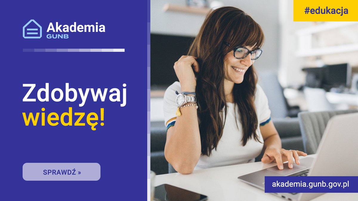 Dołącz do Akademii GUNB i skorzystaj z nowego szkolenia ➡Obowiązkowa kontrola budowy przed oddaniem obiektu do użytkowania.
Zapraszamy:
✔pracowników #nb
✔ inwestorów zobowiązanych do oddania obiektu budowlanego do użytkowania.
akademia.gunb.gov.pl

#GUNBedukuje #edukacja
