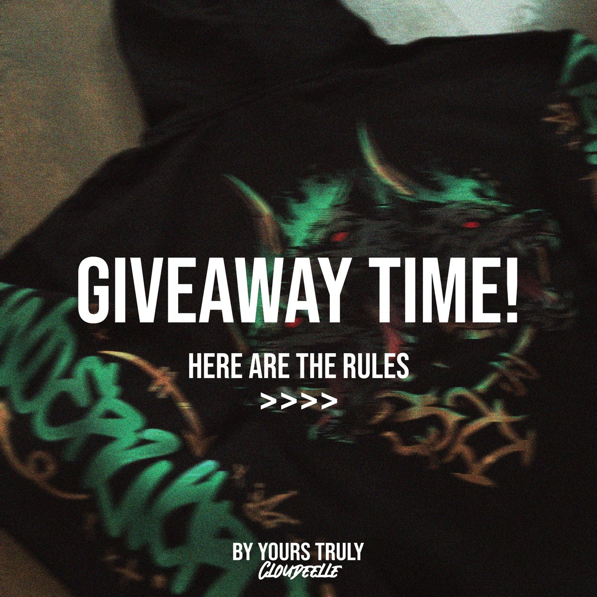 Yooo I'm hosting a giveaway on Instagram right now! 

Go check it out if you want to try your luck! 

Instagram: @Cloudeelle 🔥