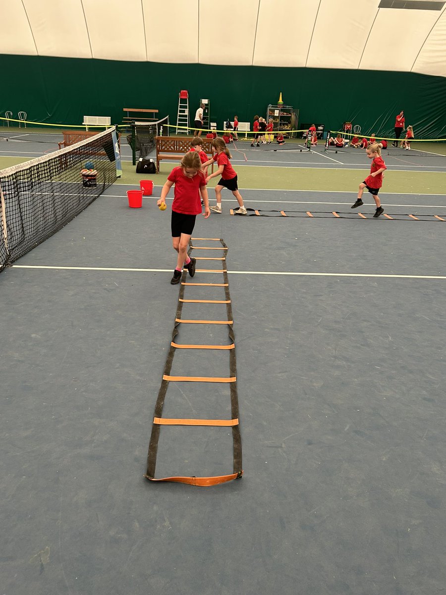 Our annual KS1 Tennis day out <a href="/CorbyTennis/">Corby Tennis Centre</a> <a href="/CottinghamCofE/">Cottingham CofE</a>