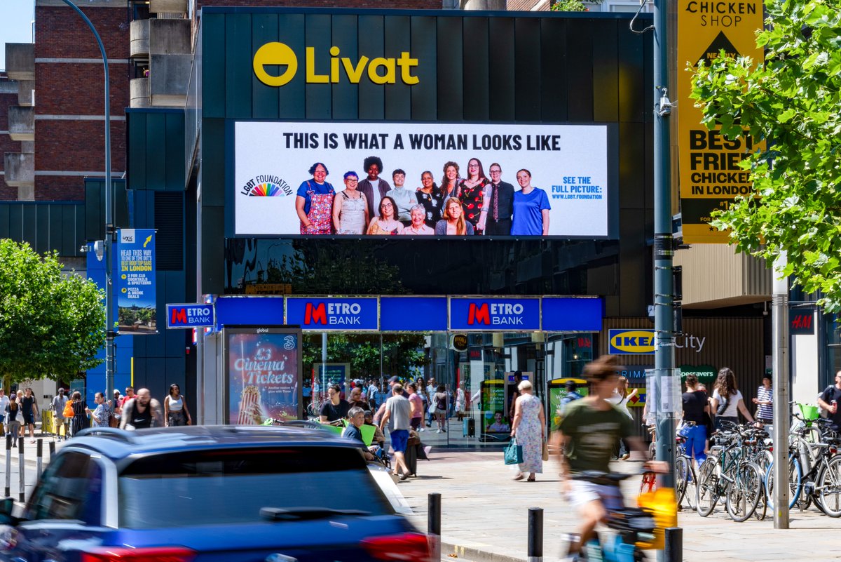 OutofhomeP's tweet image. "This is what a woman looks like"
.
@LGBTfdn
.
@openmediauk
.
#ooh #outofhome #advertising #oohmedia #oohadvertising #advertisingphotography