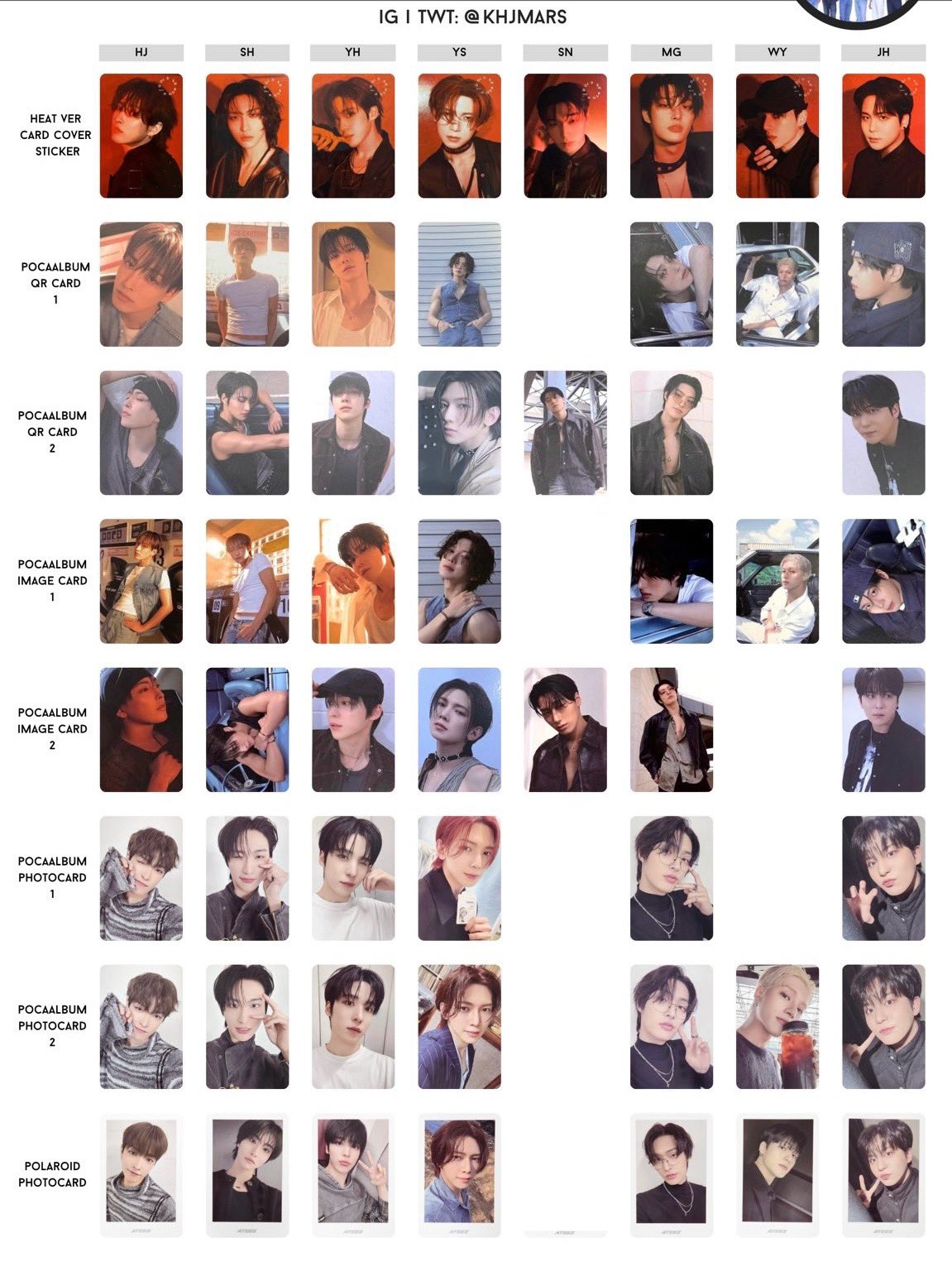 GOT7    トレカ   MIX&MATCH Micotarw on X: 
