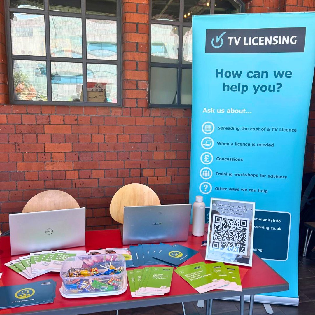 It was great to attend <a href="/SwanseaCouncil/">Swansea Council</a>’s One Stop Info Shop roadshow event last week — with useful discussions covering ways to pay, concessions, anti-scams info and more ℹ️✅ 

For more TV Licensing information, visit ➡️   tvlicensing.co.uk/community-rela…
