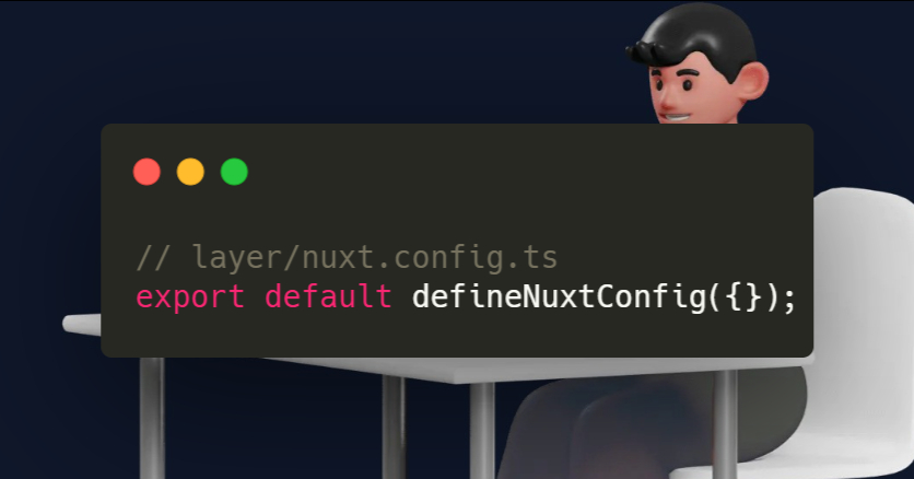 Did you know that layers are like components, but for Nuxt apps? 🤓

They let us better organize, share, and modularize our code.
They can be in a local folder, a GitHub repository, or a `npm` package. As long as it has even an empty `nuxt.config.ts` file Nuxt knows it's a layer.