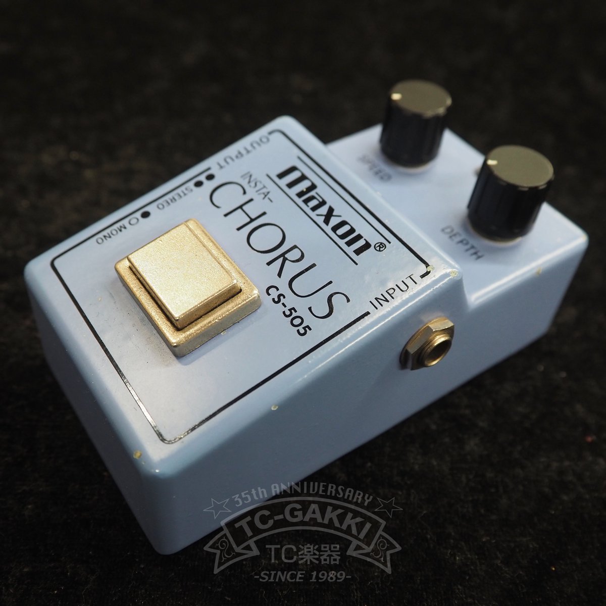 Maxon CS505 ギターエフェクター コーラス MAXON CS505 1980s Vintage Chorus Pedal W/YAMAHA DI-10M Made
