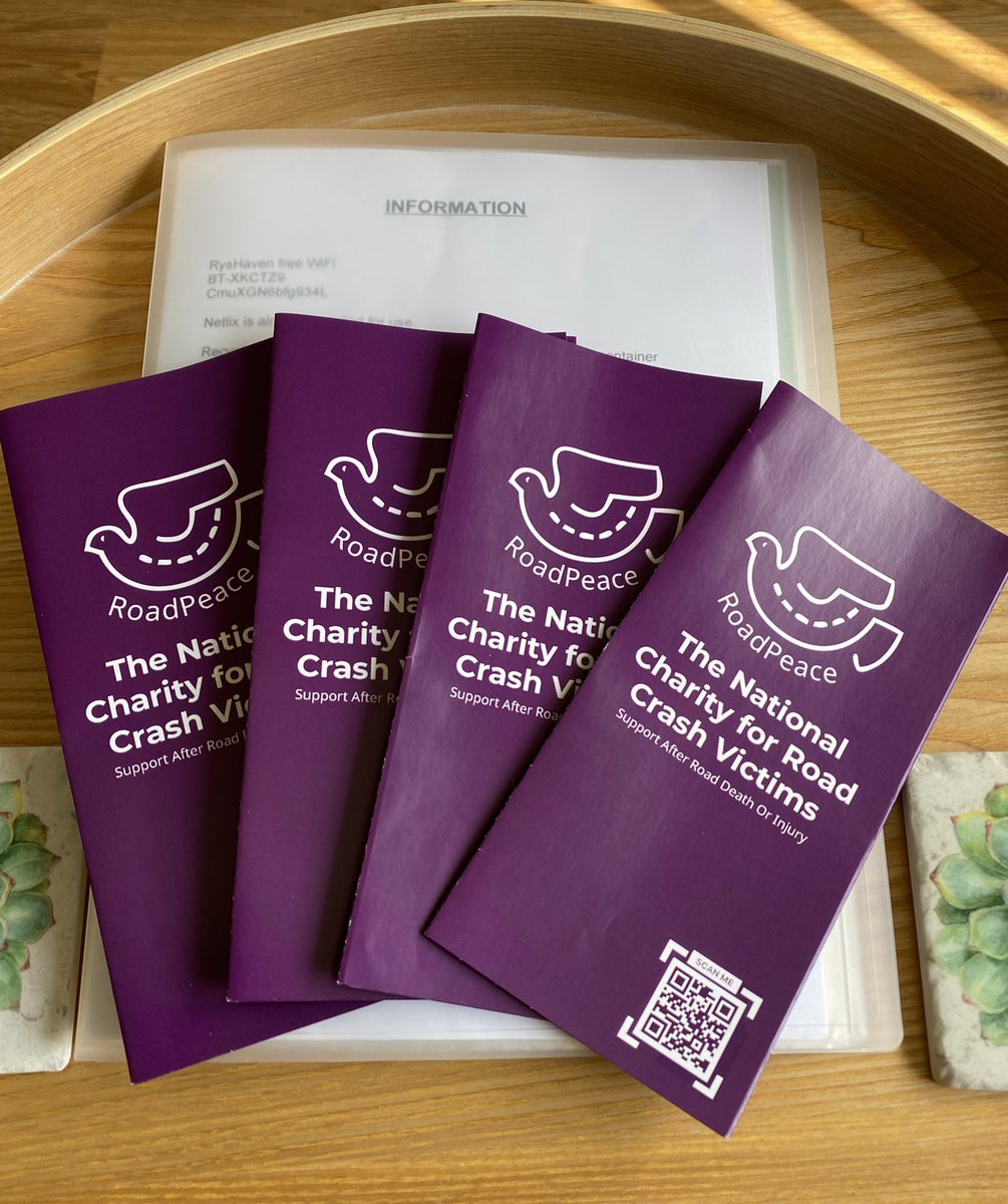 MarkSaltern's tweet image. #RysHaven is Supporting the RoadPeace leaflet week💜 14th -18th July💜
Leaflets going in our information pack here at RysHaven ❤️
#roadpeaceleafletweek2025 @RoadPeace @RoadPeace_SE