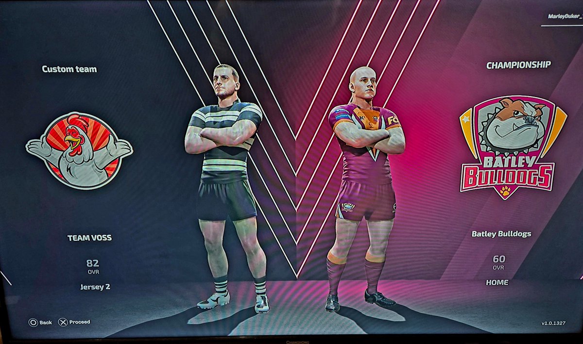 Andrew Voss (@andrewvossy) on Twitter photo Let's do it... On debut, Team Voss v <a href="/BatleyRLFC/">Batley Bulldogs RLFC</a> at <a href="/CTRLFC/">Castleford Tigers</a> Wheldon Road. <a href="/Stuscoffeeclub/">Stu's Coffee Club</a> done a fine job of the ground. <a href="/PlayStationAU/">PlayStation AU</a> <a href="/RugbyLeague26AU/">Rugby League 26</a> @vossy@fanfoxleague #RugbyLeague26 Let's do it... On debut, Team Voss v <a href="/BatleyRLFC/">Batley Bulldogs RLFC</a> at <a href="/CTRLFC/">Castleford Tigers</a> Wheldon Road. <a href="/Stuscoffeeclub/">Stu's Coffee Club</a> done a fine job of the ground. <a href="/PlayStationAU/">PlayStation AU</a> <a href="/RugbyLeague26AU/">Rugby League 26</a> @vossy@fanfoxleague #RugbyLeague26
