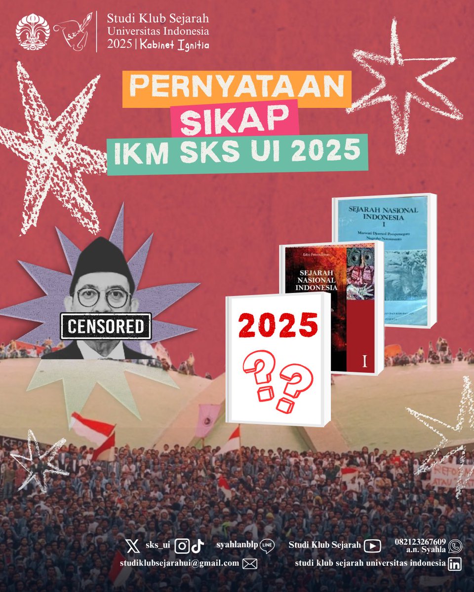 STUDI KLUB SEJARAH UI tweet media