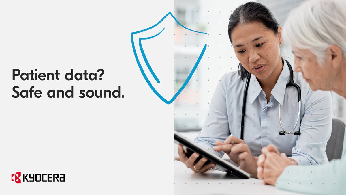 Data loss and data leaks aren't an option for healthcare facilities.

The severe regulatory consequences and the potential to lose patients' trust are disastrous. ​

Make sure your document management systems are protected. ​

​Having doubts? Contact us 👉 kyoceradocumentsolutions.eu/en/content-ser…
