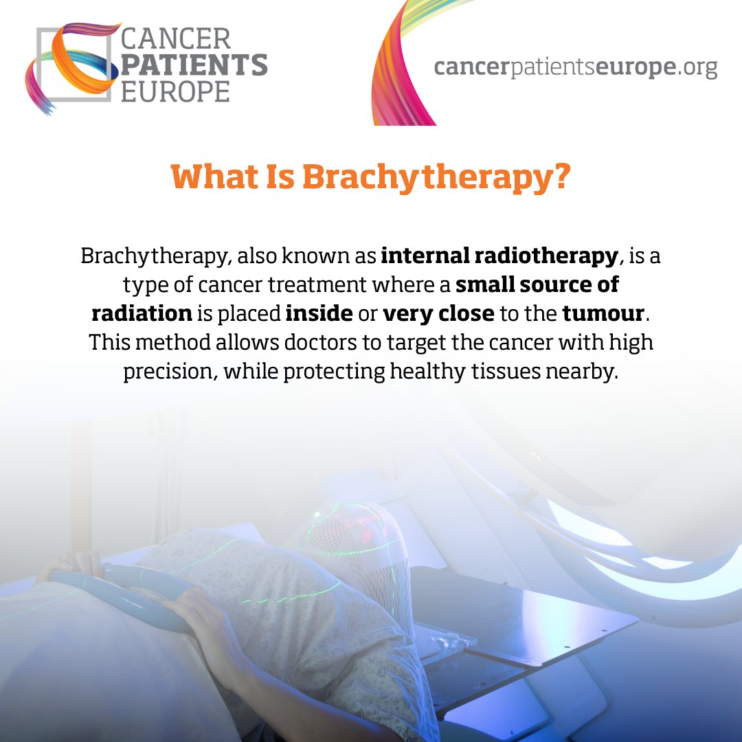 CancerPatientsE's tweet image. 🎯 17 July marks #BrachytherapyAwarenessDay
At CPE, we support greater awareness, access, and research into brachytherapy — so more patients can benefit from its precision and potential.
🔗 Read the GEC-ESTRO Press Release: lnkd.in/d5c5-JCN