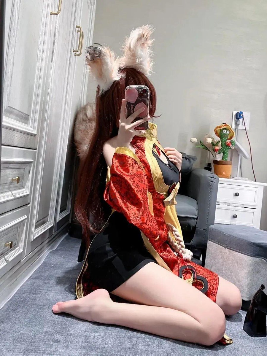 Coslcz's tweet image. 九尾の妖狐──🦊 艶やかさと可愛さ！！！

#妲己  #コスプレ #cosplay