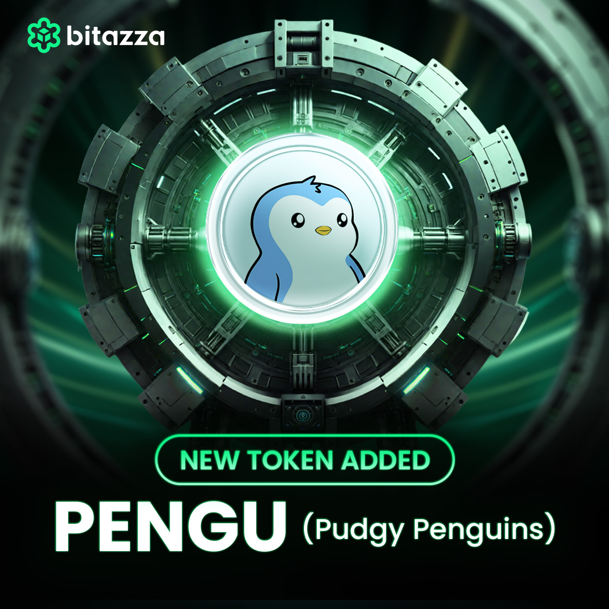 Waddle into the world of PENGU 🐧
.
The Pudgy Penguins token is now live for trading on Bitazza!
Built for community, powered by culture.
.
Trade PENGU/USDT on Bitazza  bitazza.onelink.me/YsZ4/ky9j8id3 
📖 Full blog now live blog.bitazza.com/blog/meet-peng…
.
#PENGU #PudgyPenguins #Bitazza