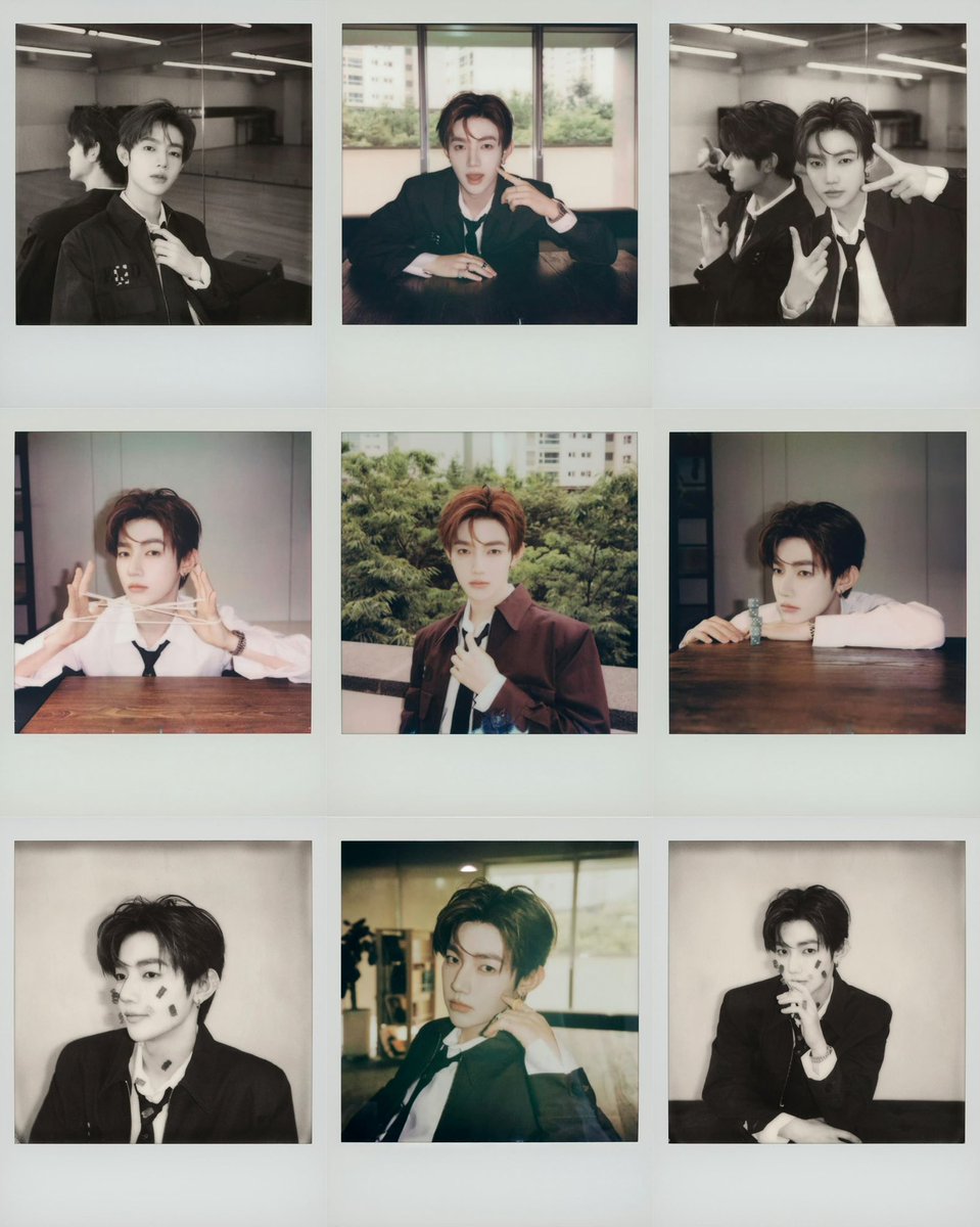 zhang hao polaroids ❤︎