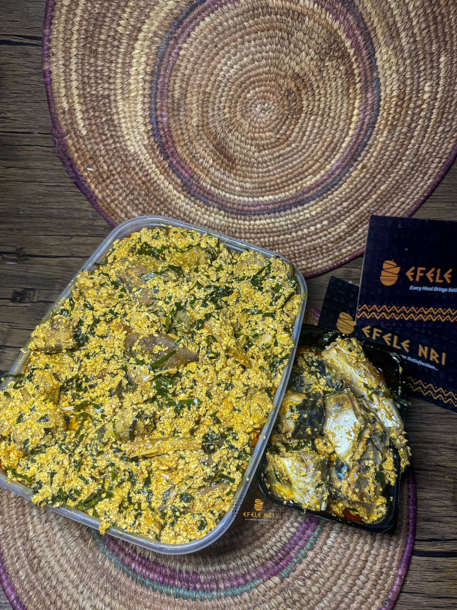 Ofe Egwusi in all it's beauty and taste.
<a href="/EfeleNri/">EfeleNri</a>