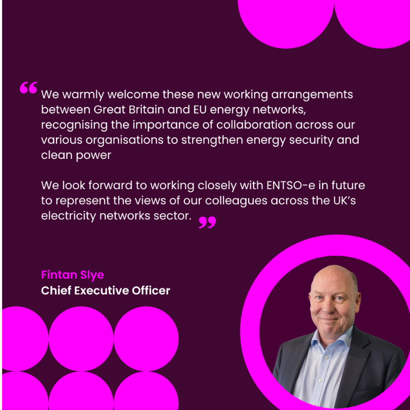 neso_energy's tweet photo. Read how we’re bolstering electricity security in Britain with our new working agreement with the European Network of Transmission System Operators for Electricity. The deal focusses on secure electricity for Britain, clean offshore energy, and efficiently using interconnectors👇