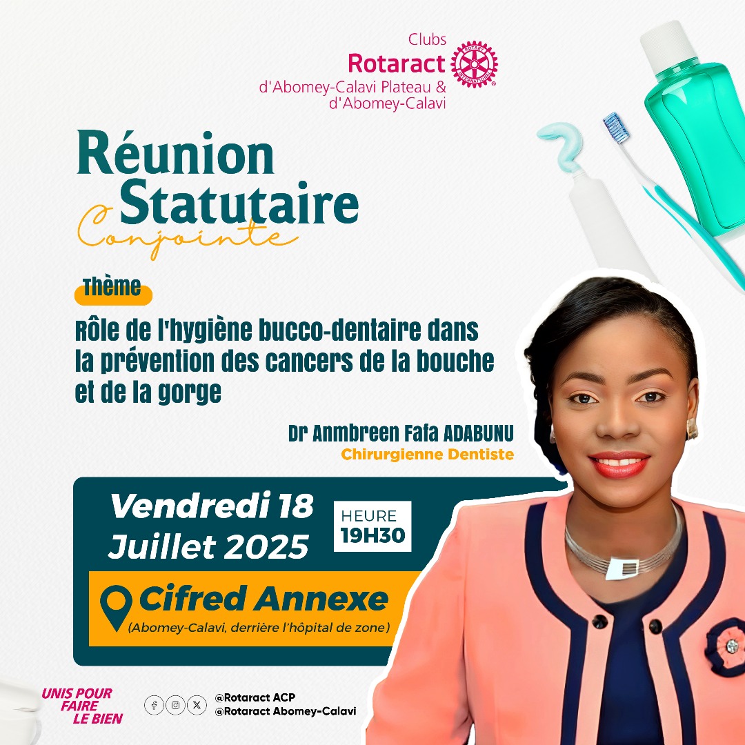 Rotaract Club d'Abomey-Calavi Plateau ⚙ tweet media
