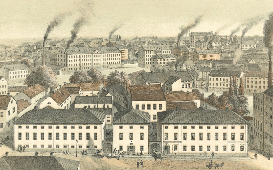 Knäppingsborg hör till stadens äldsta kvartersnamn från 1728. norrkopingshistoria.se/kvarteret-knap… #norrköpingshistoria