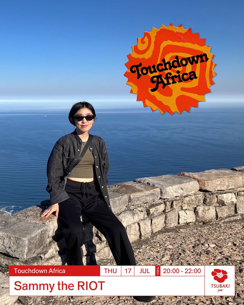 tsubakifm's tweet image. #tsubakifm Thursday "Touchdown Africa" Hosted by @asamishima with guest Lindor Musiq. Broadcasting from 20:00-22:00(JST). Tune in⏩ tsubakifm.com