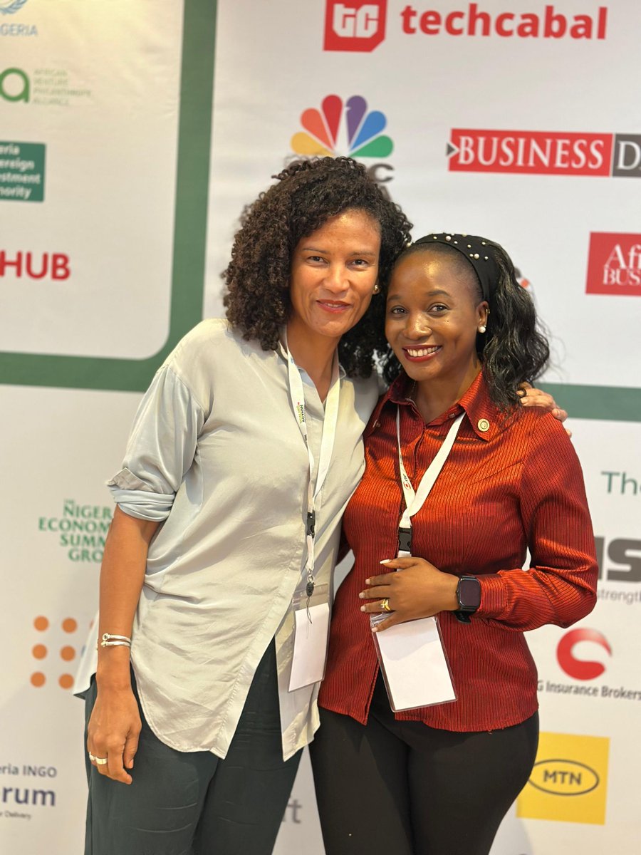 mkazipreneur's tweet image. #Throwback to last week in Lagos, where our lead @julieimmy joined our partner @GIZAfricanUnion at the panel for Africa Social Impact Summit & the private sector breakfast.
She spoke on our impact & called for intentional, collaborative ecosystem action.