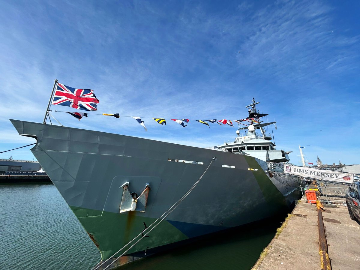 hms_mersey's tweet image. 🦅 For the eagle-eyed, you’ll have noticed that HMS MERSEY has arrived in Aberdeen for #TallShips2025. We’ll be supporting events over the coming days – including opening the ship to visitors. Come aboard and say hello! ⚓🇬🇧 @tallshipsabdn @RoyalNavy