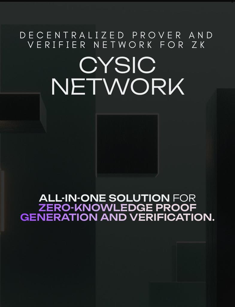 Geraldcharles07's tweet image. Day 1 of @cysic_xyz

Cysic isn’t just zero knowledge. It’s hardware-native cryptography.

While others optimize software, @cysic_xyz built a ZK Coprocessor, a hardware accelerated backend for fast, scalable Zero knowledge proofs (ZKPs).

You&apos;ll think other projects are cool and…