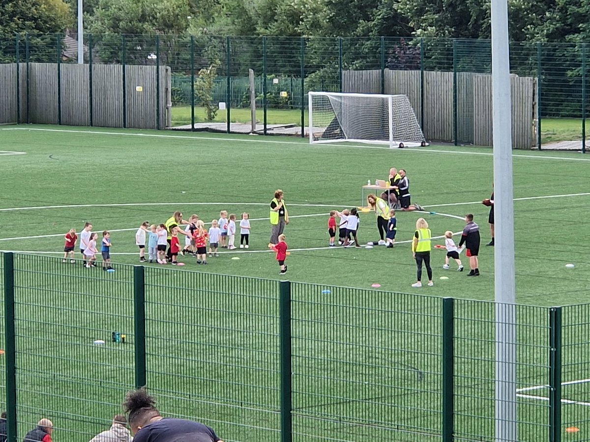 Our EYFS/ Key Stage 1 sports day is underway x