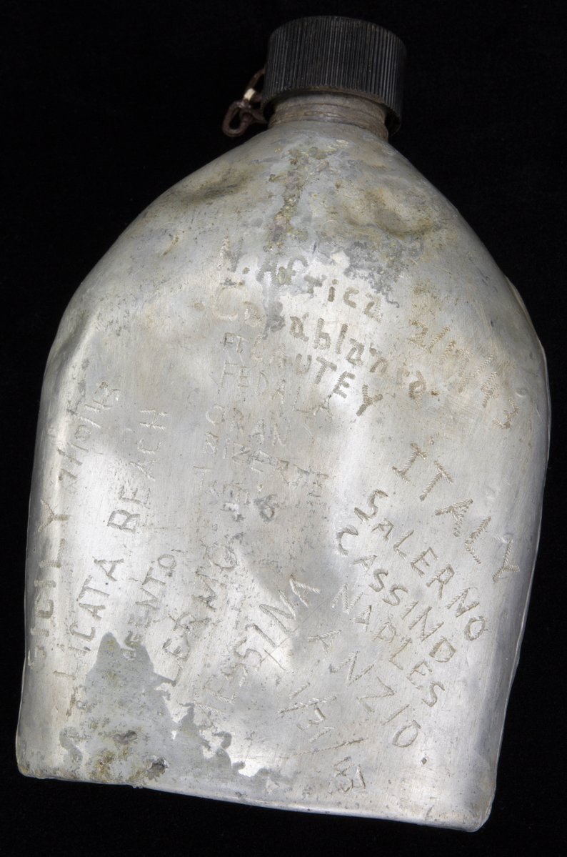 USArmyMuseum's tweet image. From etching their names into powder horns to getting "inked" with a tattoo, @USArmy Soldiers create personal ways to connect with their military service. See these artifacts & explore their #SoldierStories: thenmusa.org/visit.