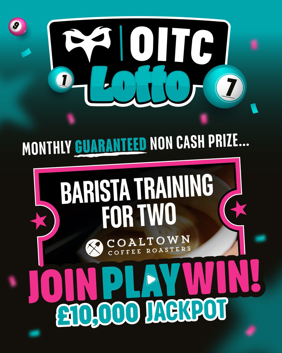 ospreys's tweet image. Fancy yourself a barista? Play the Ospreys in the Community lottery for your chance to win a barista experience with @CoaltownCoffee!
Plus, you'll be in with to chance to win £10,000 or a host of smaller monthly prizes, all whilst supporting our life changing work across our…