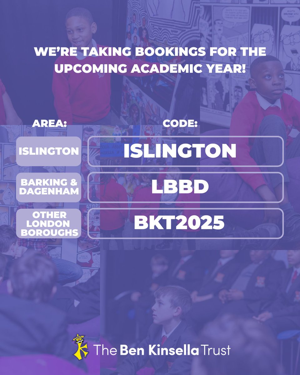 kinsellatrust's tweet image. A huge thank you to every school that visited our exhibition during the 2024–2025 academic year.
This year alone, we've reached over 8,000 young people! ⭐
We’re now taking bookings for the upcoming academic year: loom.ly/JekrLq0
*Eligibility criteria applies.