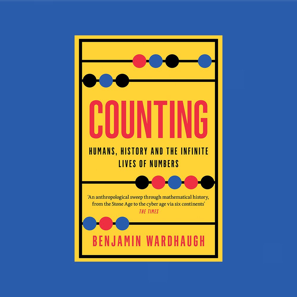 WmCollinsBooks's tweet image. COUNTING is an innovative, erudite, world-wrapping journey through humanity’s marvellous ability to impose numbers on things from acclaimed historian and mathematician Benjamin Wardhaugh!
Out today in paperback 🧮
