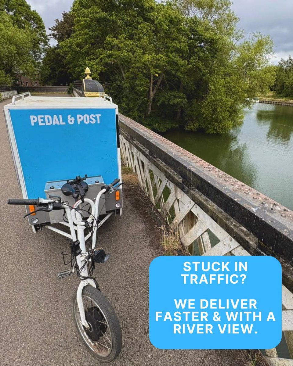 PedalandPost's tweet image. 🚴 Cargo Bikes &amp;gt; Vans!

No traffic, no emissions, just fast deliveries through bike lanes &amp;amp; narrow streets.

✅ Zero emissions
✅ No congestion fees
✅ Faster deliveries

Join the #DeliveryRevolution with #CargoBikes smart, clean, &amp;amp; city-ready! 

🌍📦 #PedalPower