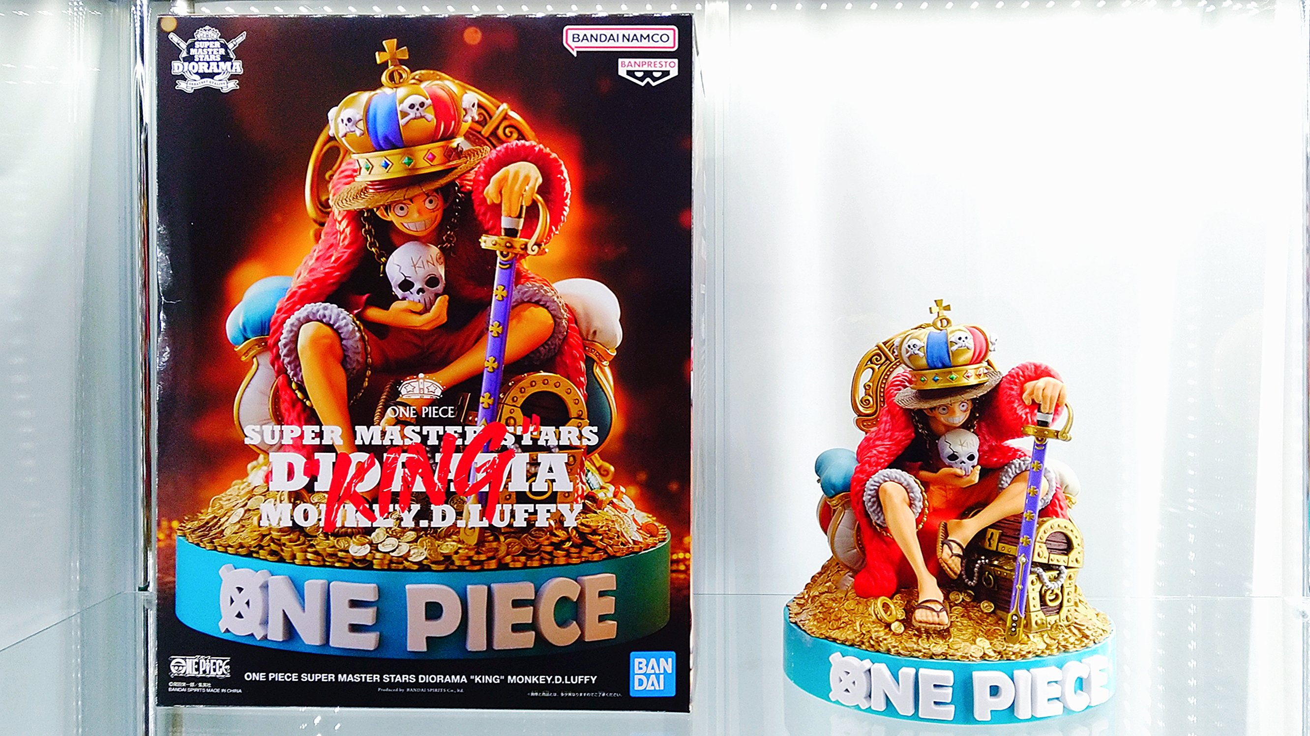 ONE PIECE SMSD\"KING\" MONKEY.D.LUFFY プロモ付 ONE PIECE SMSD