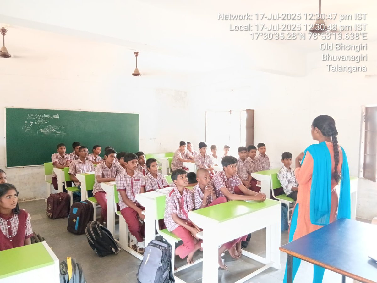 Today 
She Team Bhongir conducted Awareness Programme at Beech Mahalla Government High School, Bhongir Town and given Awareness about She Teams, Good Touch and Bad Touch, ChildAbusing, Human Trafficking, Child Marriages,T-Safe App, Gender Sensitisation,CCTV Cameras,etc.