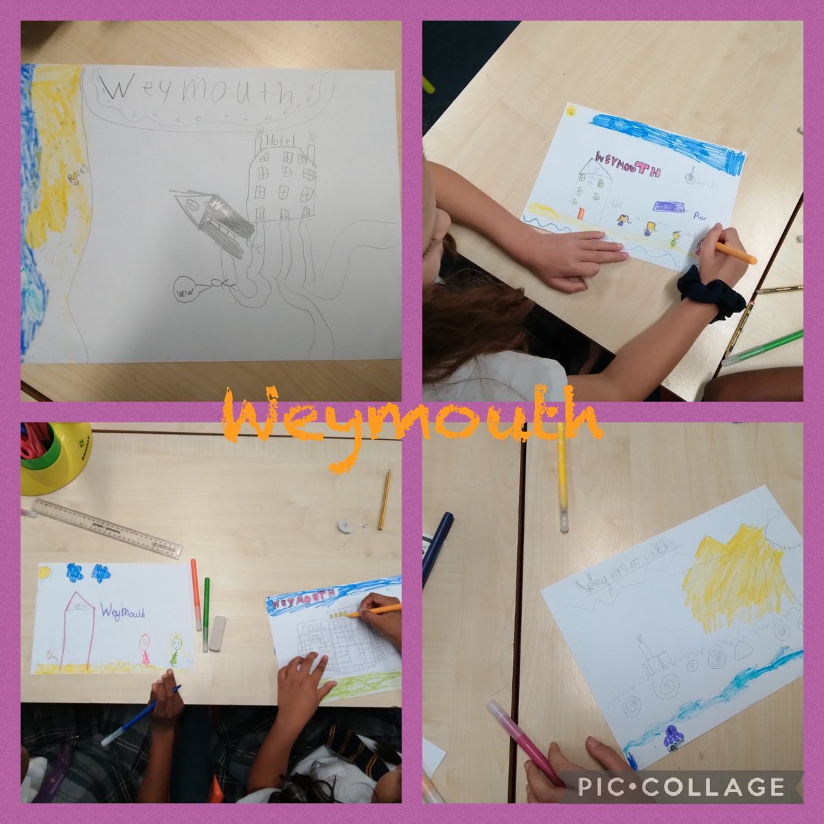 This morning, 2RI have finished our Geography topic of 'What is it like to live by the coast?' by exploring the British town of Weymouth and all of the physical and human features there. We explored Google earth to see what Weymouth looks like, before creating our own posters!