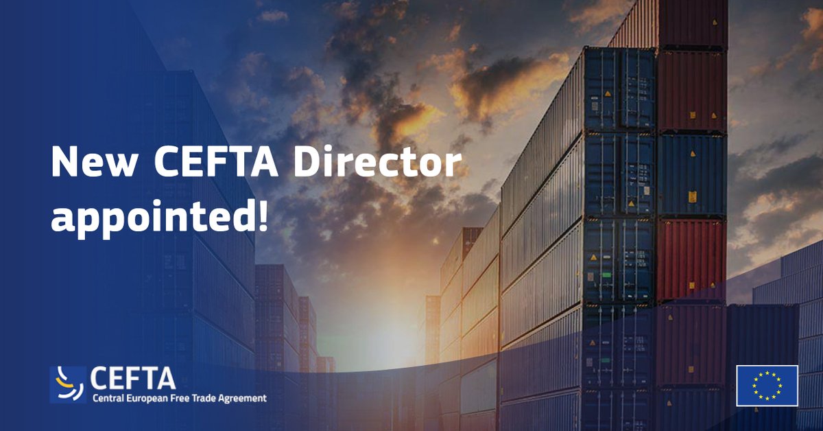 GertJanEU's tweet image. Congratulations to Pranvera Kastrati on her appointment as @CEFTA_ Director!
The CEFTA secretariat plays a key role in advancing the Common Regional Market and preparing the region for integration with the EU Single Market.
Looking forward to working closely with her & @CEFTA_!
