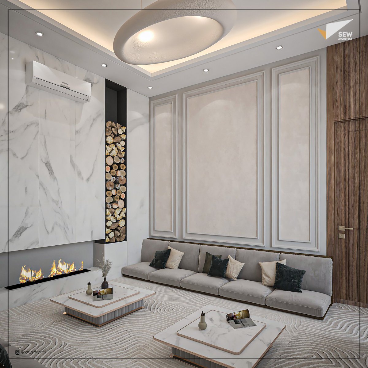 Architects97's tweet photo. مشب بجلسة ارضيه مرتفعة
بطابع نيوكلاسيك 💙
#تصميم_داخلي #ديكورات_داخلية https://t.co/AEZzguq8wa