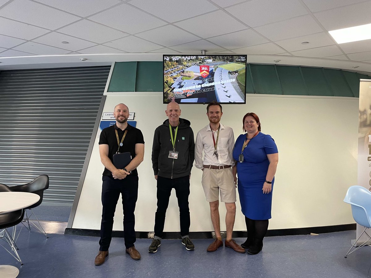 Loved my visit to <a href="/Caludon/">Caludon Castle</a> this morning. They are not just using <a href="/trilbytv/">TrilbyTV</a> brilliantly in areas such as the reception and canteen, but also sharing content directly into classrooms using <a href="/AppleTV/">Apple TV</a> and <a href="/JamfSoftware/">Jamf</a>. A wonderful example of celebration and inclusion 📺🙂👏 #EdTech