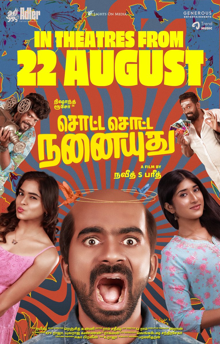 Nishanth Russo (@actornishanth) on Twitter photo #SottaSottaNanaiyuthu #August22Release #BaldAndBold #LoveLaughRepeat #TheatreVibe #KollywoodComedy #HairTodayGoneTomorrow
<a href="/naveedhsfareed/">naveedhsfareedh</a>
<a href="/RajaMimicry/">Raja Elangovan</a>
<a href="/itsshaalini/">Shalini</a>
<a href="/varshinivenkat_/">Varshini Venkat</a>
@rayeezamd
<a href="/renju2786/">RENJITH UNNI</a>
<a href="/eega_praveen/">eega_praveen</a>
<a href="/yuvaraj_kannan_/">YuvarajKannan</a>
<a href="/asulthanrajapro/">A Raja Pro</a> <a href="/trendmusicsouth/">TrendMusic</a> #SottaSottaNanaiyuthu #August22Release #BaldAndBold #LoveLaughRepeat #TheatreVibe #KollywoodComedy #HairTodayGoneTomorrow
<a href="/naveedhsfareed/">naveedhsfareedh</a>
<a href="/RajaMimicry/">Raja Elangovan</a>
<a href="/itsshaalini/">Shalini</a>
<a href="/varshinivenkat_/">Varshini Venkat</a>
@rayeezamd
<a href="/renju2786/">RENJITH UNNI</a>
<a href="/eega_praveen/">eega_praveen</a>
<a href="/yuvaraj_kannan_/">YuvarajKannan</a>
<a href="/asulthanrajapro/">A Raja Pro</a> <a href="/trendmusicsouth/">TrendMusic</a>
