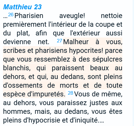 Lepus_capensis0's tweet photo. L'essence même du pharisianisme... religieusement correct mais spirituellement vide!
La Bible enseigne surtout dans le livre de Proverbes 4, 23 de veiller, plus que toute autre chose, sur l'état de son cœur. Car c'est de lui que viennent toutes les sources de la vie. https://t.co/lKub0dtG6N