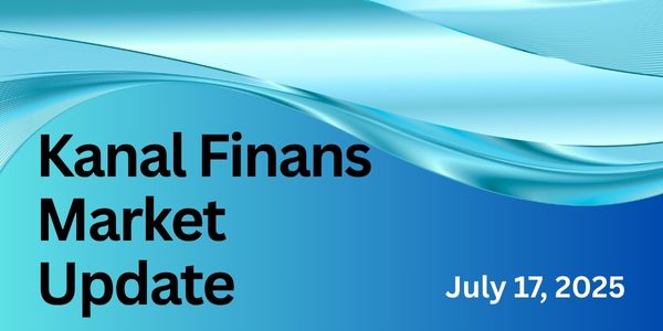 Kanal Finans Market Update - July 17 2025

Bullish News:
- Goldman Sachs smashed records with their best stock-trading quarter ever, pumping up confidence in the financial sector's strength. 🐂
- Markets shook off Fed drama after Trump downplayed any Powell firing plans, leading