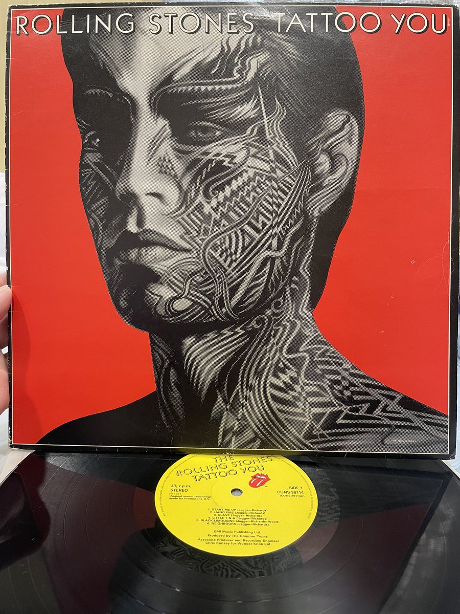 EMOTIONAL TATTOO ROLLING STONES オレンジレコード Gripsweat - ROLLING STONES Emotional Tattoo vinyl LP