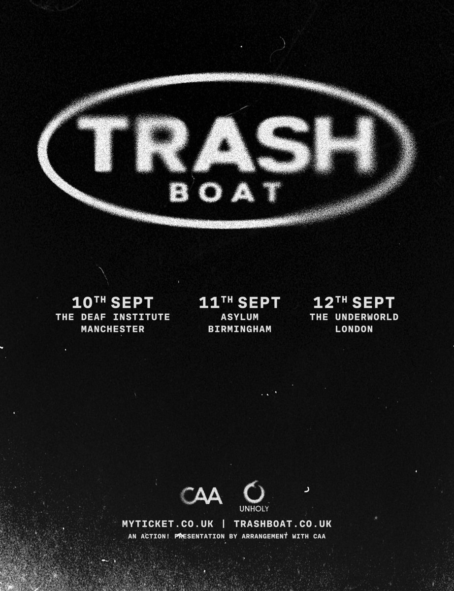Presale tickets now on sale. Code: BESOMEONE gigantic.com/trash-boat-tic…