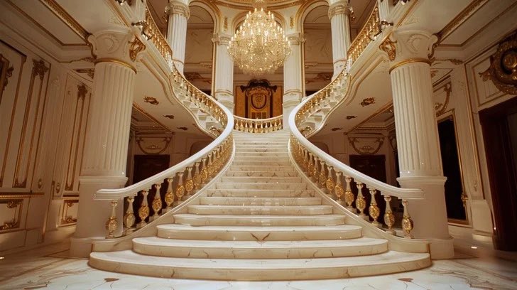 StansaidAirport's tweet image. I really miss the romance and grandeur of flying. This was a typical staircase to the upper lounge on the first 747 jumbo jets.
