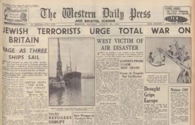 Celtic_Knight5's tweet photo. @ecosseisrael @aldamu_jo faq off jew, you killed 87 British soilders by bombing the king David hotel.  our government maybe in blakmailed by you but every British man woman and child despise you zionist jew rats https://t.co/CrGsjLAR6q