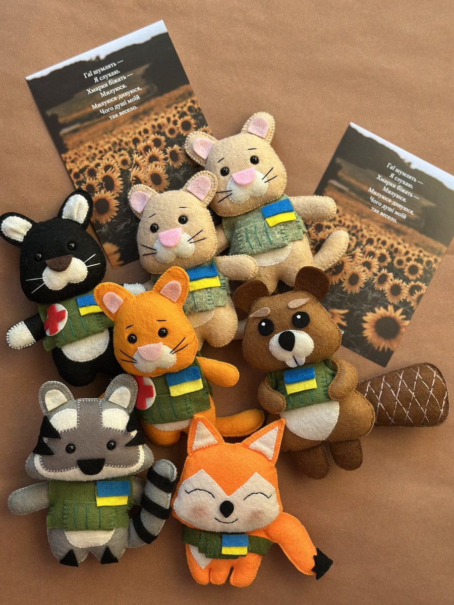 Catyunya_'s tweet image. Hello! My name is Kateryna, from 🇺🇦Ukraine and I create felt toys.
I have always believed that the best things are those that are made by hand.
🩷 Unique - each one is made by hand
🌎 Worldwide delivery!
📩 To order and view the catalog – write to DM!
Thank you for the retweet