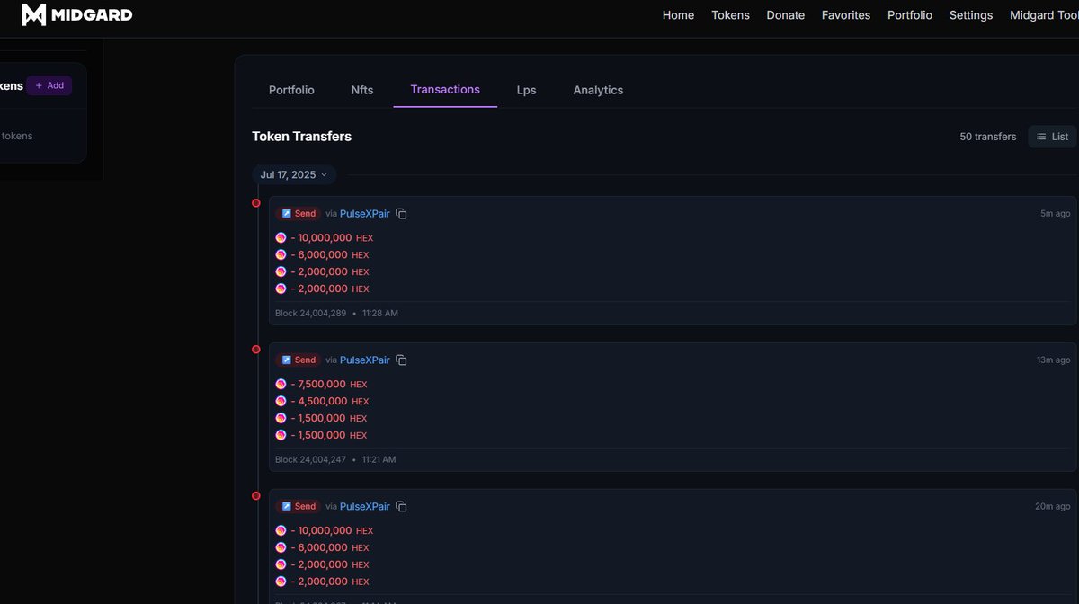 Just 245 mil more fellas. Hold tight 🖖seen on <a href="/scanmidgard/">Midgard.wtf | Block Explorer</a>