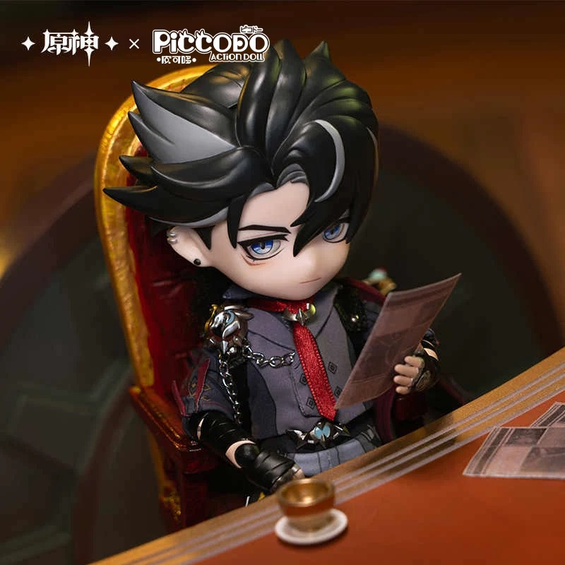 PiCCODOEN's tweet photo. The "Emissary of Solitary Iniquity" Wriothesley from Genshin Impact joins the PICCODO Action Doll series!
Pre-orders are now available on various online stores!
Check the link in the replies for details▼
#GenshinImpact #Genshin #Wriothesley https://t.co/KrZG3ccU86