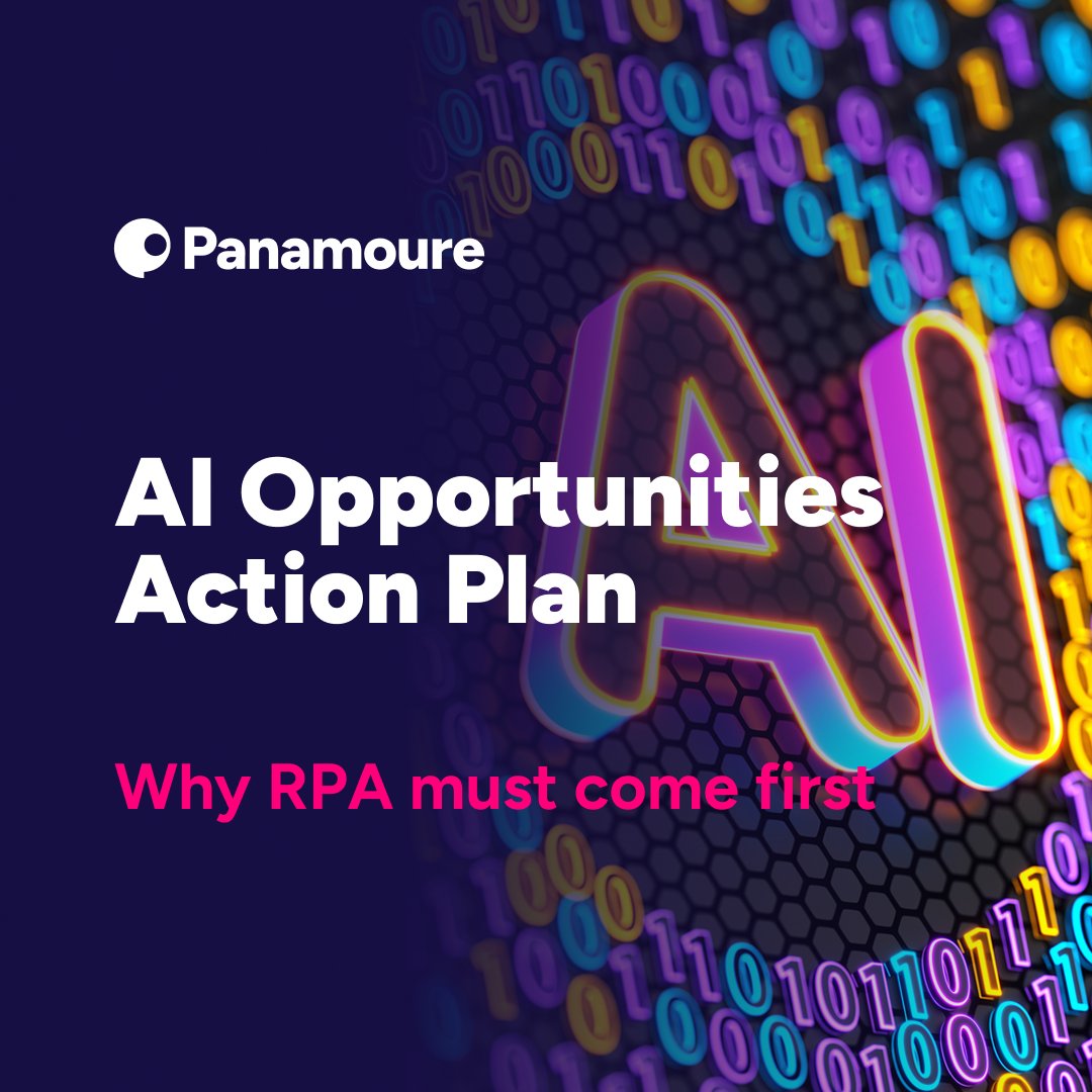 AI is a multiplier—but without clean data, automation &amp; process, it won’t deliver.

Our whitepaper helps mid-market &amp; PE-backed firms get AI-ready:
✅ RPA
✅ Phased automation
✅ Readiness > hype

📥 bit.ly/46K4Mur
#AI #RPA #Automation #Panamoure