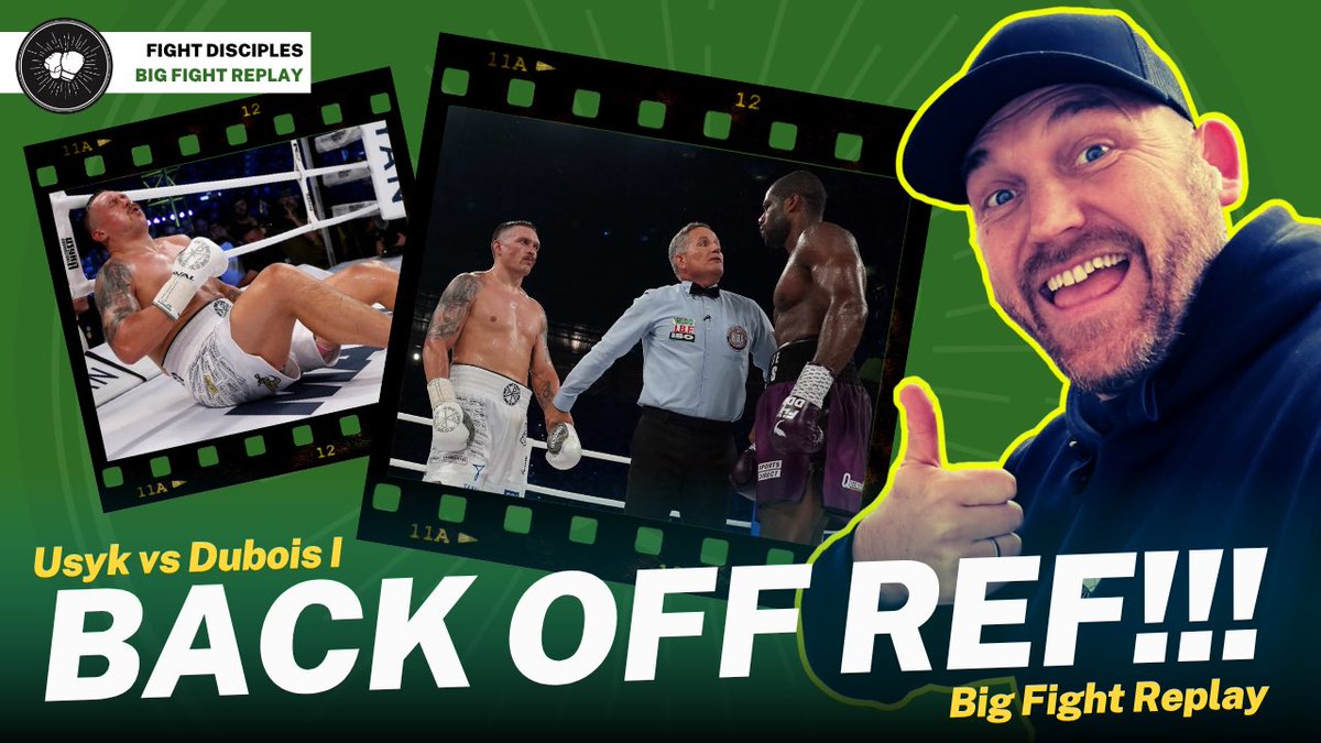 FightDisciples's tweet image. 🚨NEW PODCAST🚨
As we countdown to #UsykDubois2, Nick rewatches the first fight and finds plenty of opportunities for Dubois to improve upon, not least having to contest with referee Luis Pabon AND the #1 heavyweight in a generation!
Patreon Exclusive: patreon.com/c/FightDiscipl…